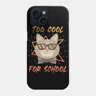 The Handsome Cat Design Phone Case