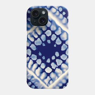 Japanese shibori diamond pattern Phone Case