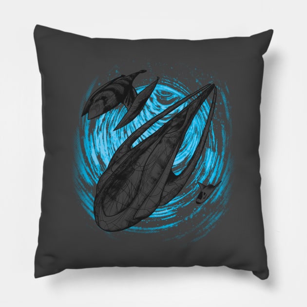 Moya, Talyn, & Farscape One Pillow by jeffsmoll