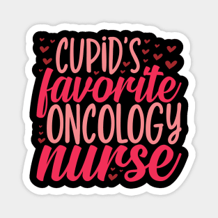 Oncology Nurse Valentines Day Gift, Cupid's Favorite Oncology Nurse Magnet