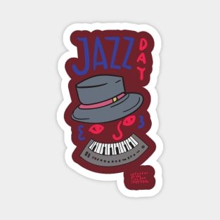 Jazz day Magnet