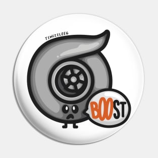 Cutest Turbo - Ghosted (BOOst) Pin