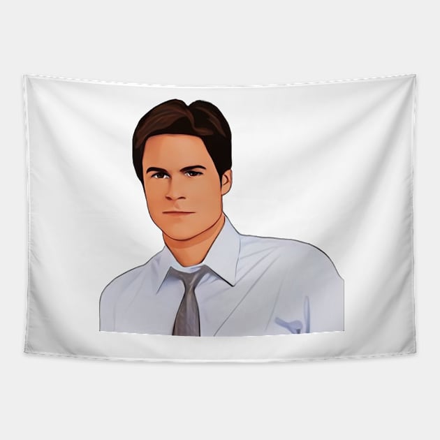 The West Wing Sam Seaborn Tapestry by baranskini