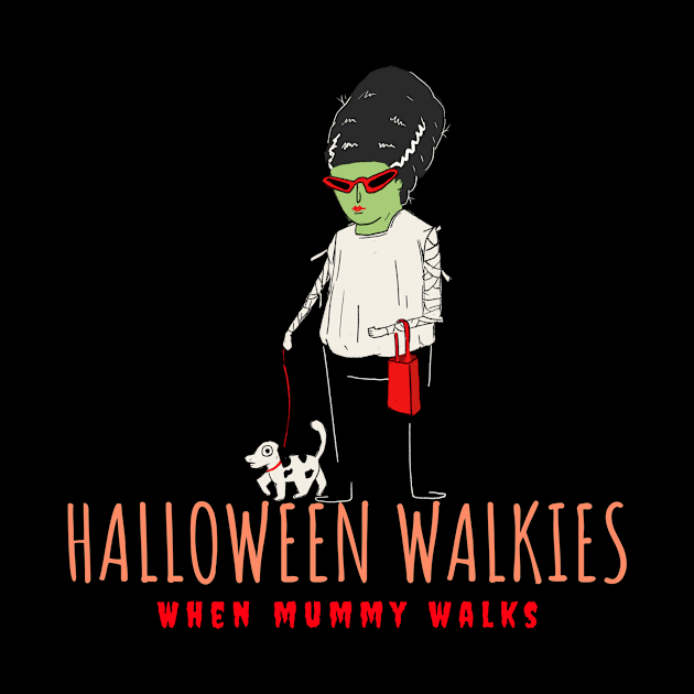 Halloween walkies when mummy walks. by Marley Moo Corner
