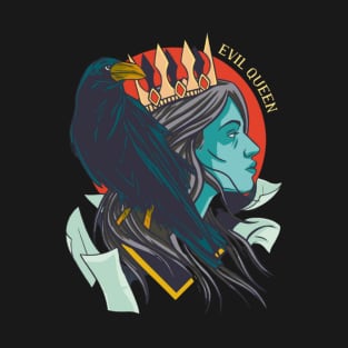 Evil Queen With Raven T-Shirt