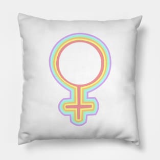 Venus Symbol Feminist Pillow