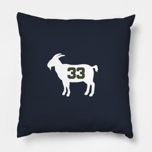 Kareem Abdul Jabbar Milwaukee Goat Qiangy Pillow