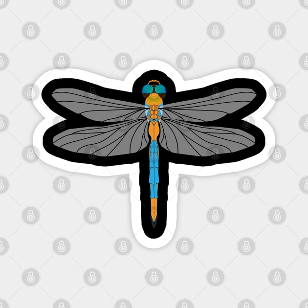 Dragonfly Magnet by INTHI AR