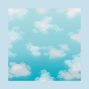 Beautiful Blue Sky with clouds T-Shirt