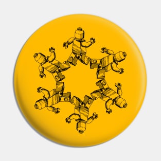 Lego Mandala Pin