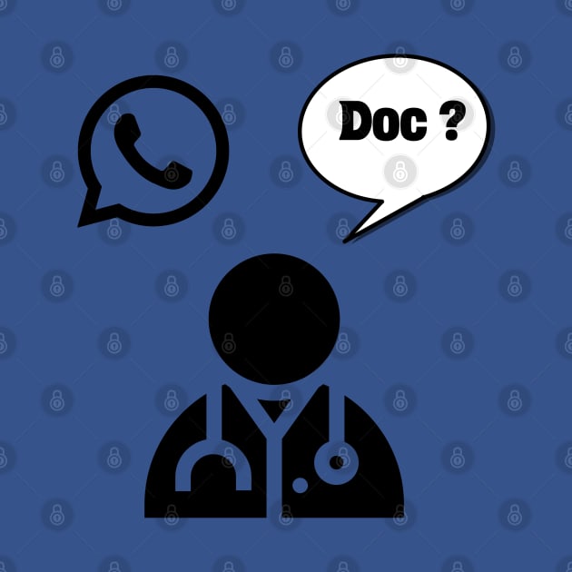 Whatsapp Doc ? by DavidBriotArt