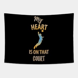 Volleyball Sport Team Play Gift Tapestry