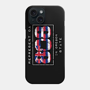 Rep Da 808 in Oregon State by Hawaii Nei All Day Phone Case