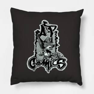 AP cat superhero Comics Pillow