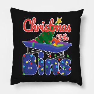 Christmas at the Bins Pillow