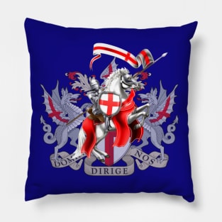 English Knight with coat of arms Pillow