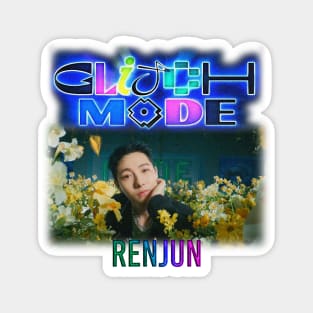 renjun from nct dream - glitch mode Magnet