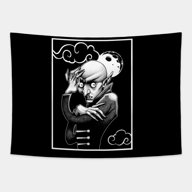 Nosferatu Tapestry by SarahJoncas