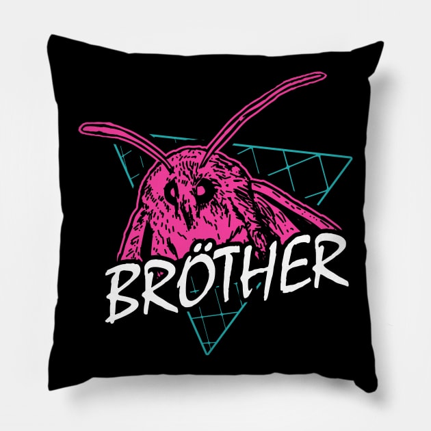 Brother Moth Meme Pillow by dumbshirts