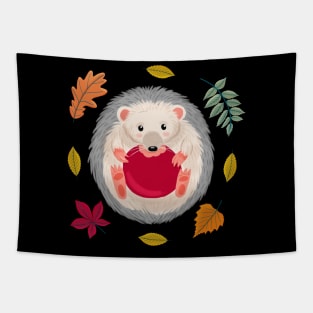 Autumnal Hedgehog Tapestry