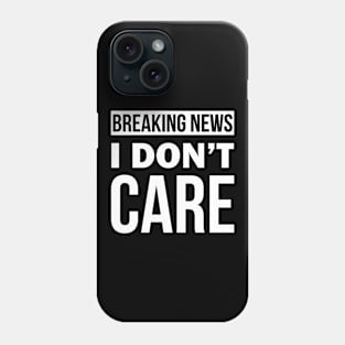 Breaking News Phone Case