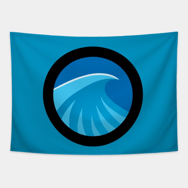 UniVersus - Water - Resource Symbol Tapestry by JascoGames