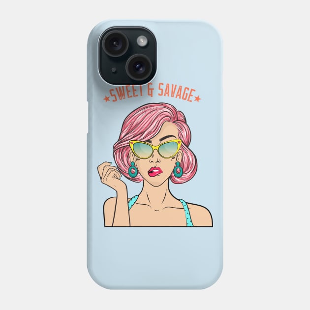 Sassy Phone Case by BeeZeeBazaar