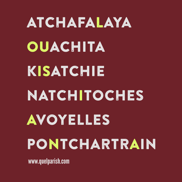 Louisiana Names by quelparish
