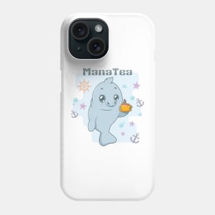 ManaTea pun design Phone Case