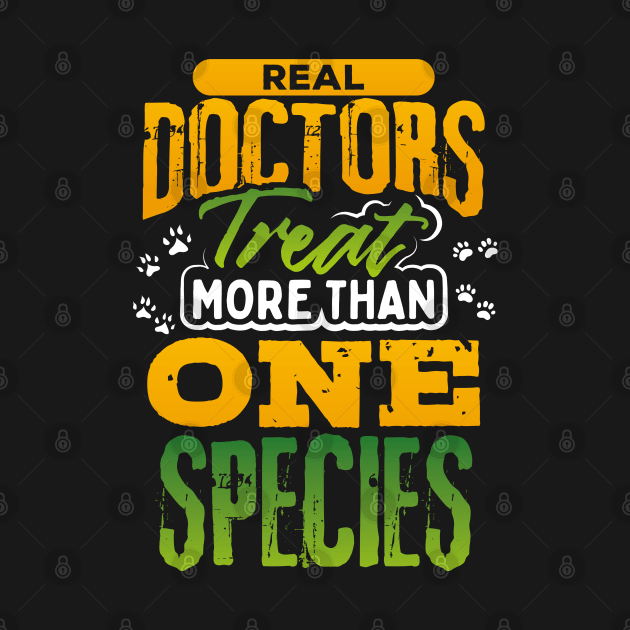 Real Doctors Treat More than One Species by uncannysage