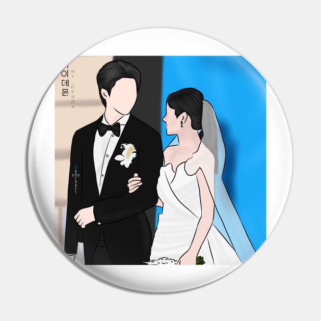 My Demon Korean Drama Pin by ArtRaft Pro