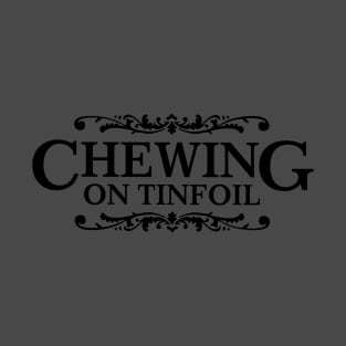 Chewing on Tinfoil Sweeeet Logo Black T-Shirt