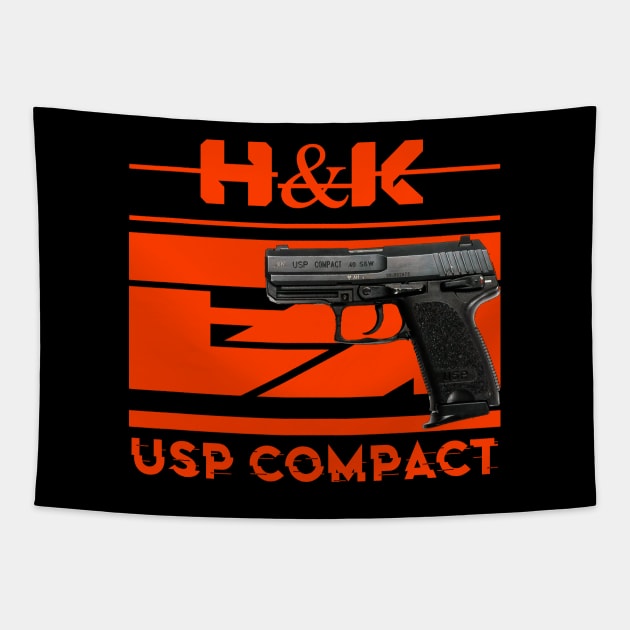 HK USP Compact Tapestry by Aim For The Face