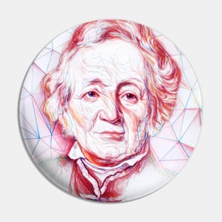 Leopold von Ranke Portrait | Leopold von Ranke Artwork | Line Art Pin