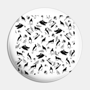 Pigeon Pattern Kereru Pin