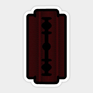 Razor Blade Cut Sticker for Sale by DrowningArrows