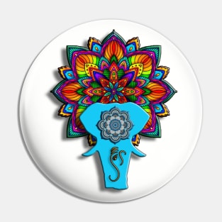 Elefante Mandala Pin