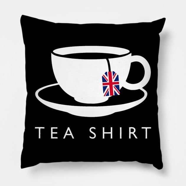 I Love English Tea UK Flag Fun Novelty Souvenir Memorabilia Pillow by deptrai0023