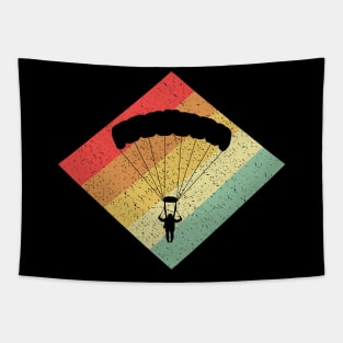 Retro Vintage 80s Skydiving Gift For Skydivers Tapestry