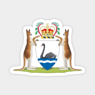 Coat of arms of Western Australia Magnet