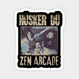 Husker Vintage 1979 // Zen Arcade Original Fan Design Artwork Magnet