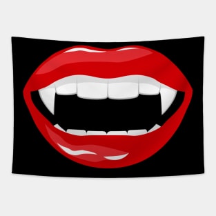 Vampire kiss Tapestry