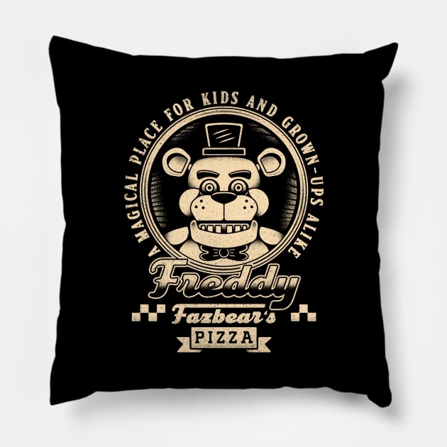 A Magical Place For Kids Grunge Pillow by Lagelantee