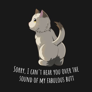 Cute Cat Butt T-Shirt