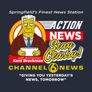 Springfield Channel 6 Action News T-Shirt