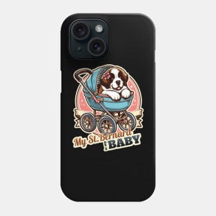 Baby St. Bernard Phone Case