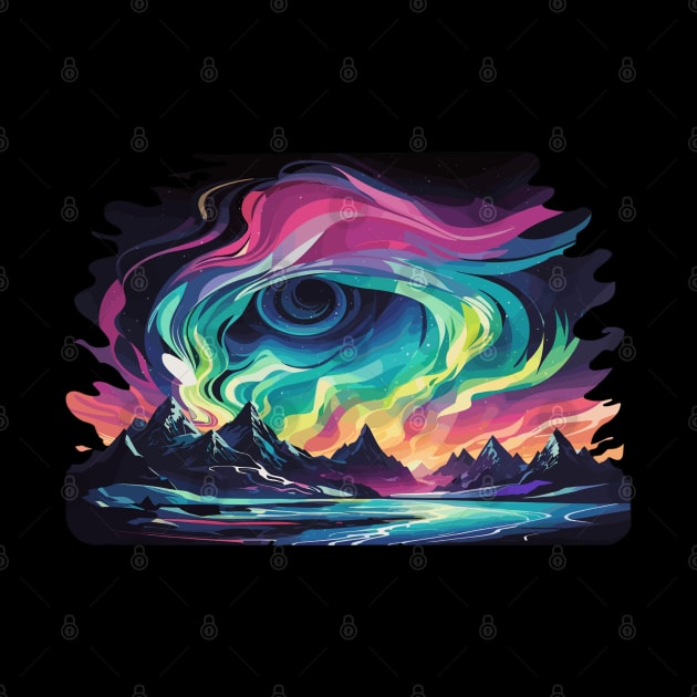 aurora borealis by vaporgraphic