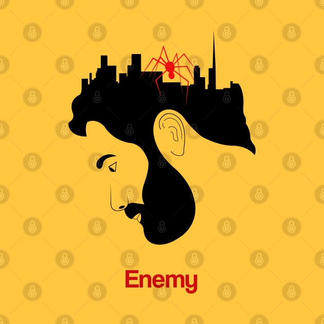 Enemy Minimal Movie Fan Art Denis Villeneuve by Rozbud