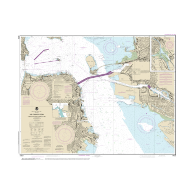 San Francisco Bay Marine Chart