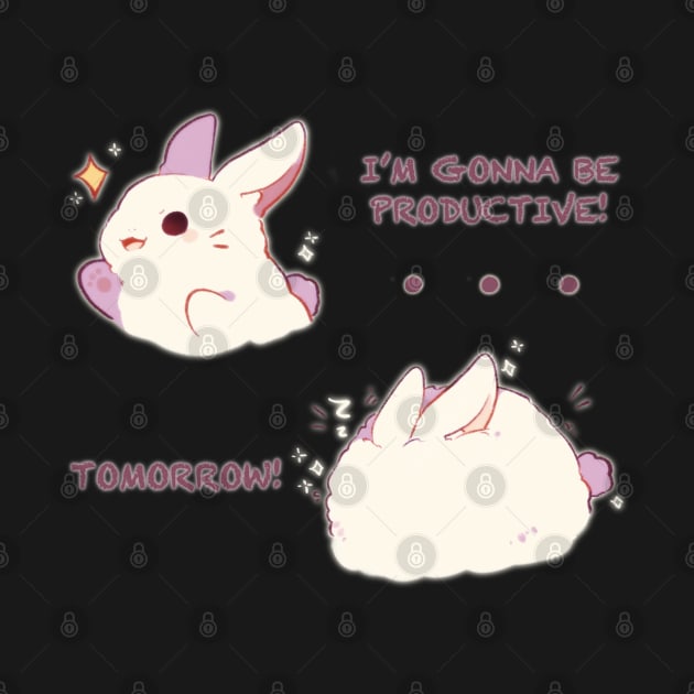 Productive Bunny by Cremechii